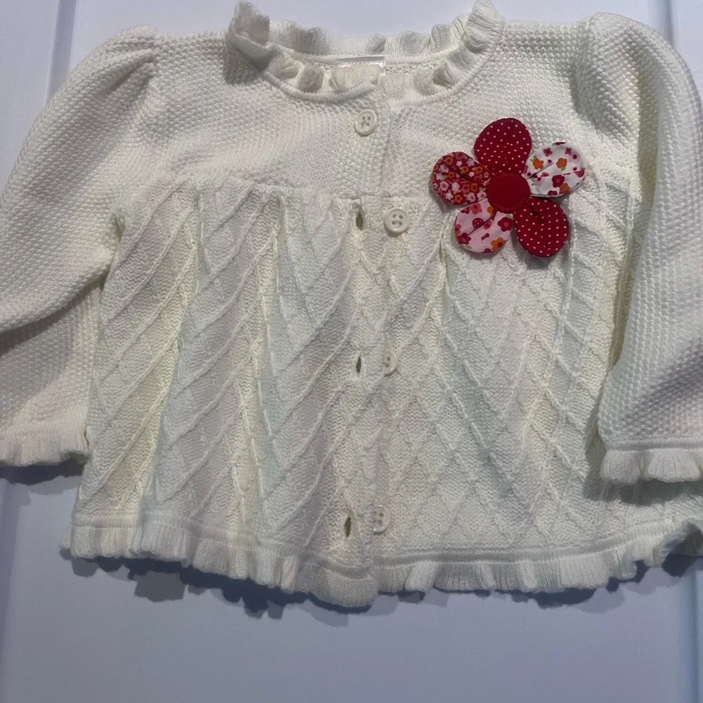 3 baby girl sweaters - Picture 4 of 8